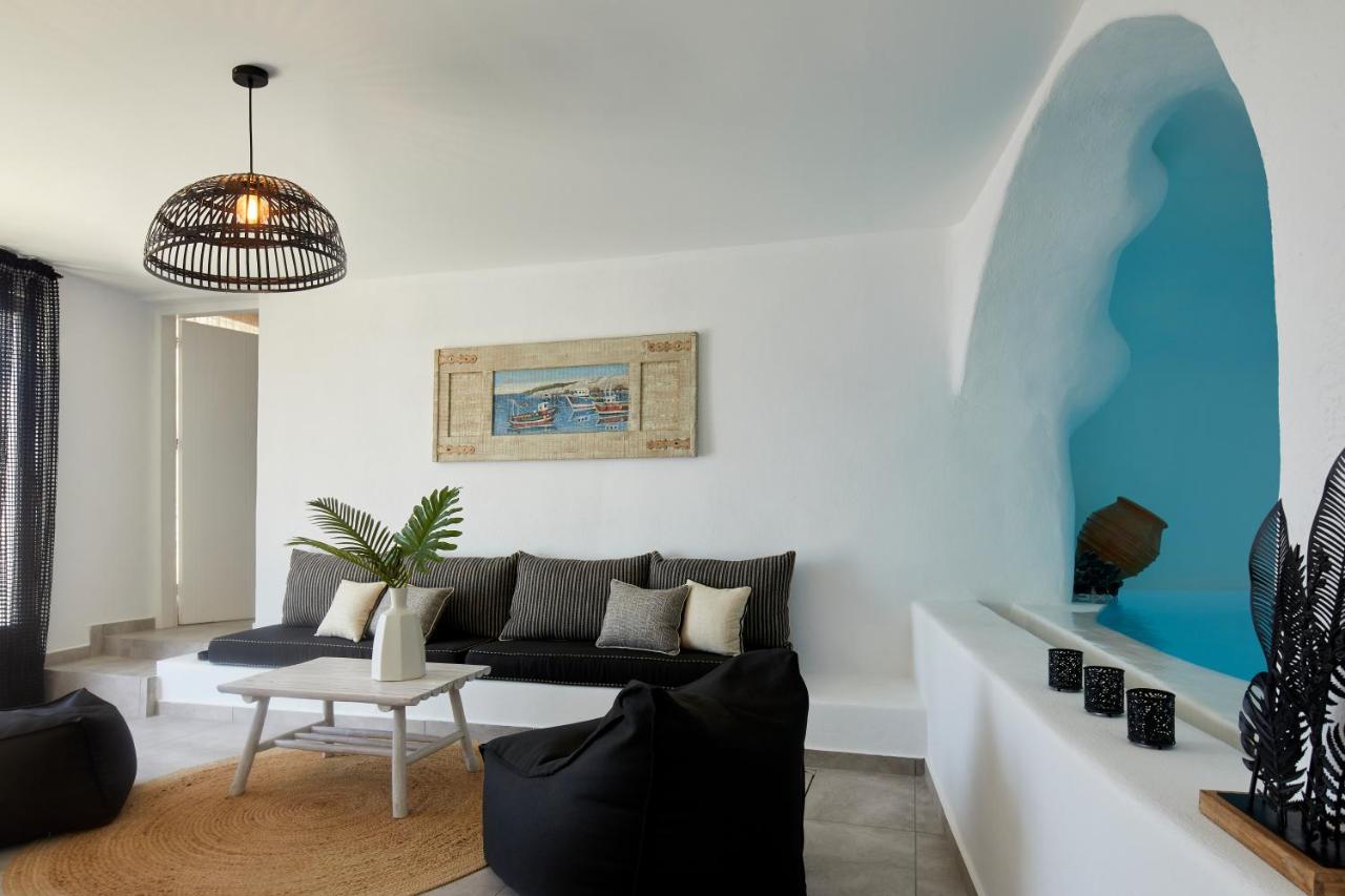 Thermes Luxury Villas And Spa (Adults Only) Megalochori  Buitenkant foto