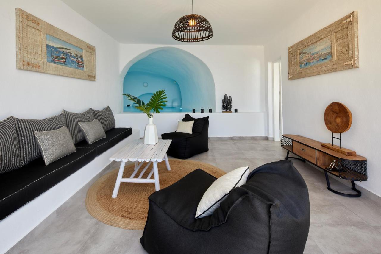 Thermes Luxury Villas And Spa (Adults Only) Megalochori  Buitenkant foto