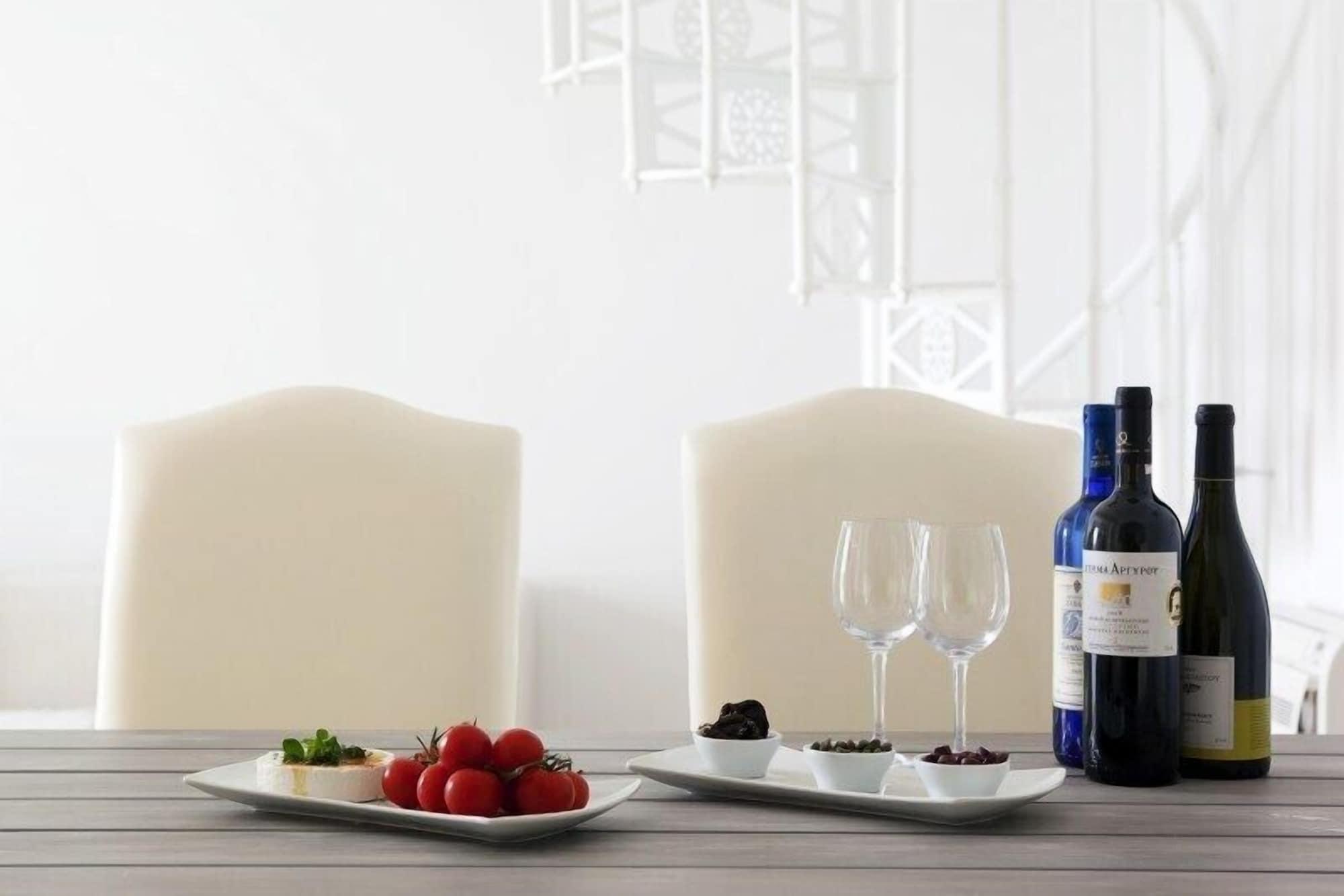 Thermes Luxury Villas And Spa (Adults Only) Megalochori  Buitenkant foto