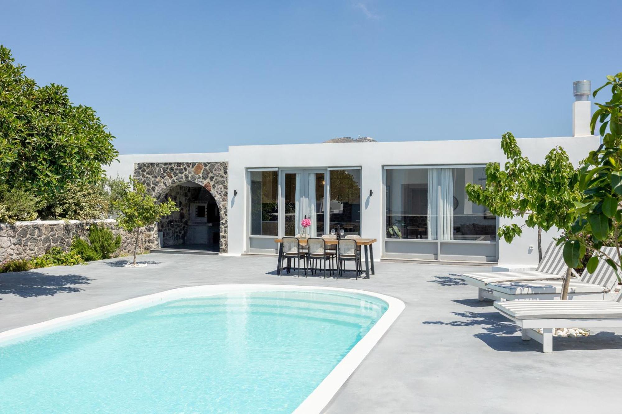 Thermes Luxury Villas And Spa (Adults Only) Megalochori  Buitenkant foto
