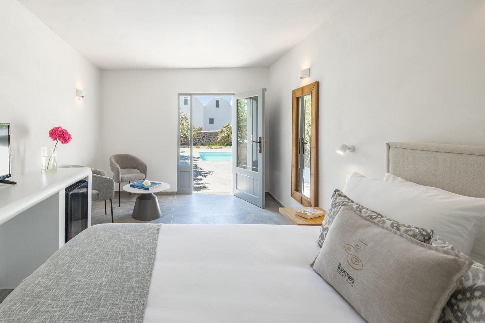 Thermes Luxury Villas And Spa (Adults Only) Megalochori  Buitenkant foto