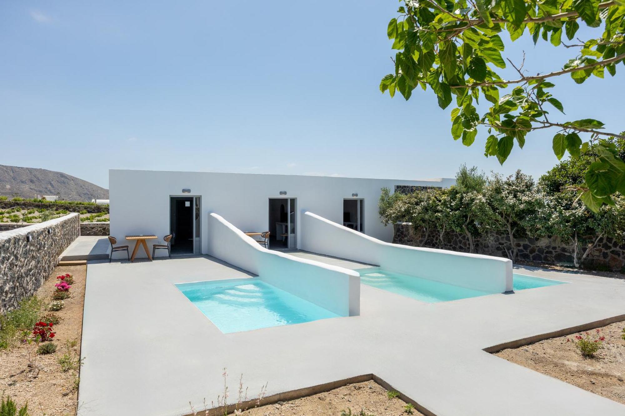 Thermes Luxury Villas And Spa (Adults Only) Megalochori  Buitenkant foto