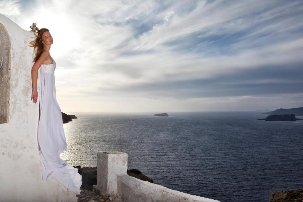 Thermes Luxury Villas And Spa (Adults Only) Megalochori  Buitenkant foto